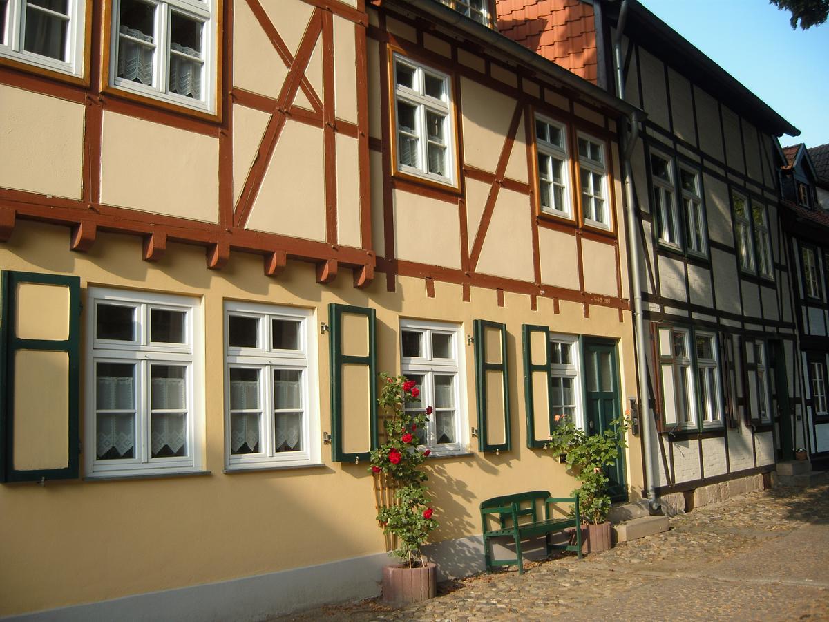 Ferienwohnungen Zur Kaiserstrasse Quedlinburg Esterno foto